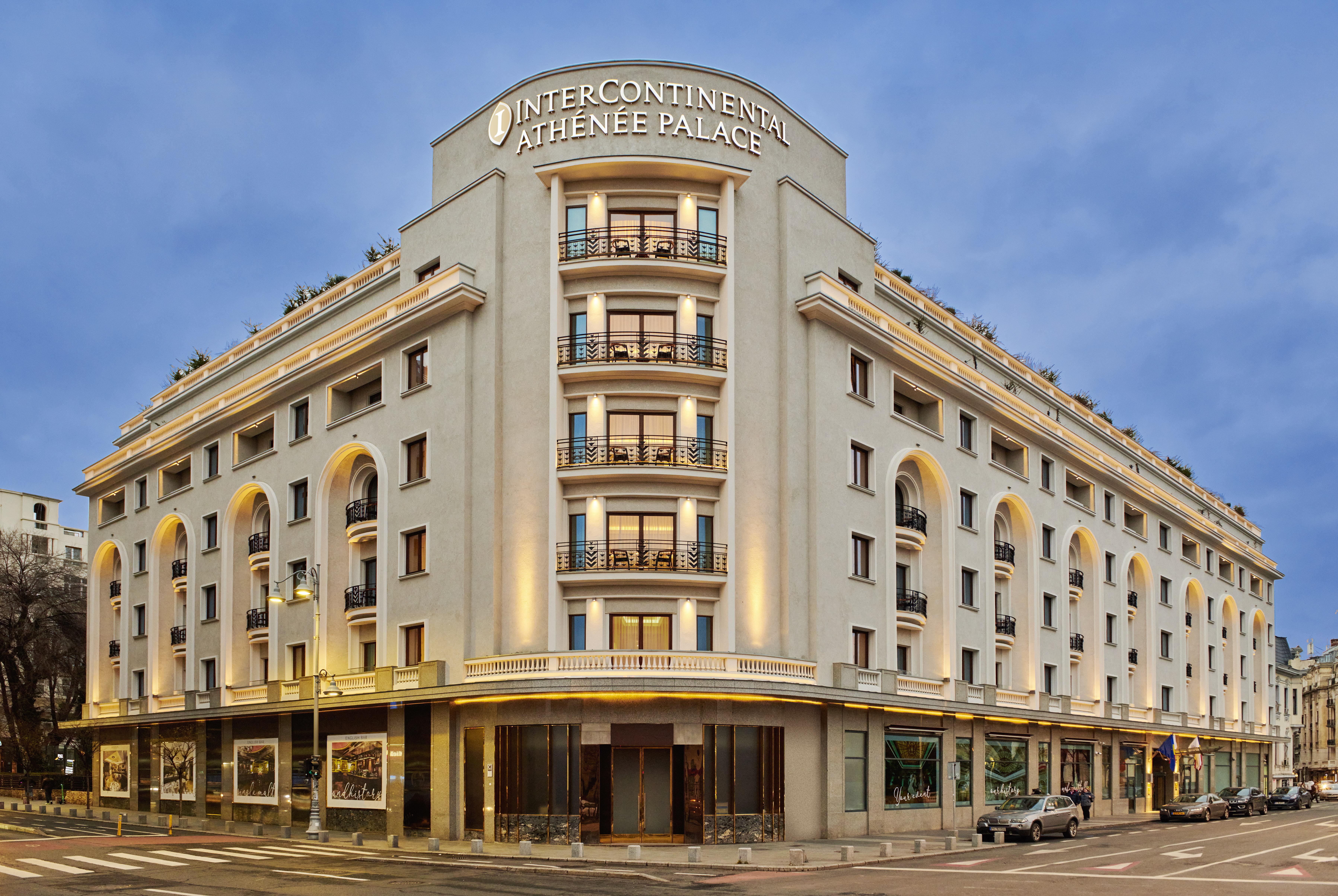 Intercontinental Athenee Palace Bucharest, An Ihg Hotel Экстерьер фото InterContinental Athens
