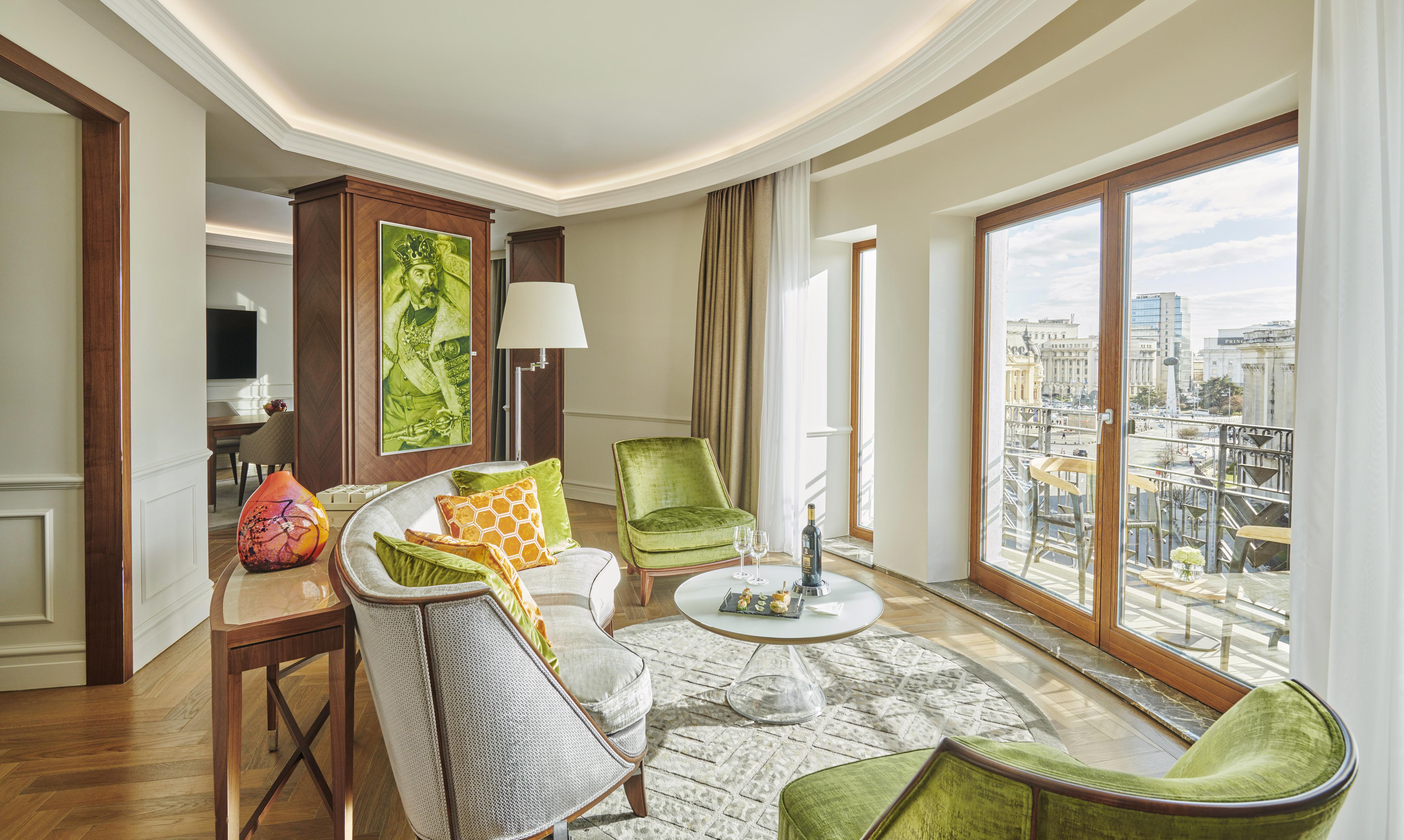 Intercontinental Athenee Palace Bucharest, An Ihg Hotel Экстерьер фото A suite at the hotel